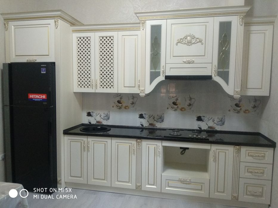 Неоклассика, классика ва хай тек услубидаги ошхона мебеллари!