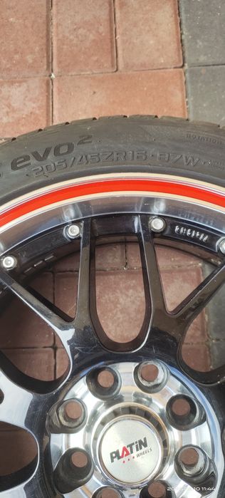 Jante Aluminiu 16" cu cauciucuri vara