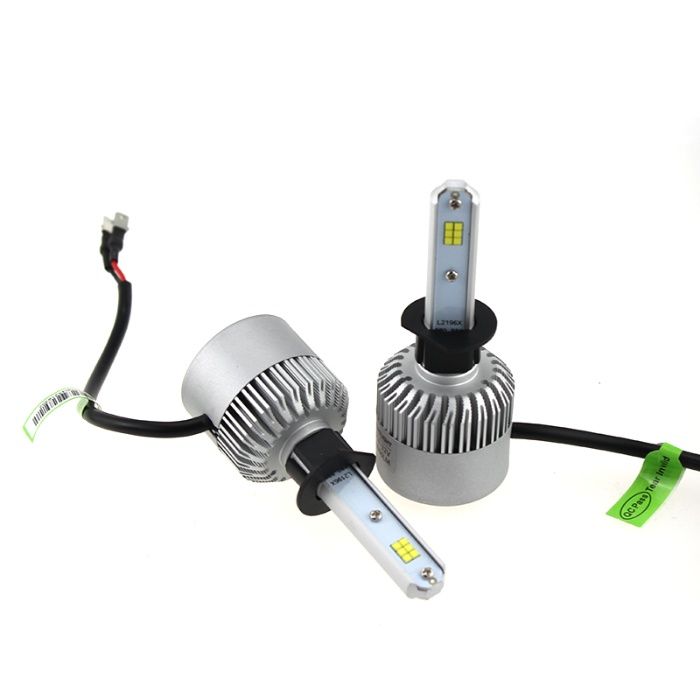 Set becuri LED H1, H3 H4, H7, H8, H11 HB3 HB4 8000LM Canbus