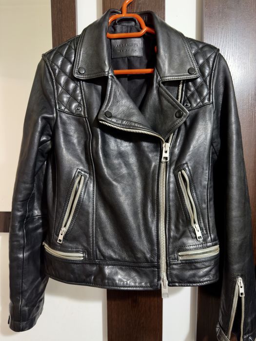 Geaca de piele AllSaints S