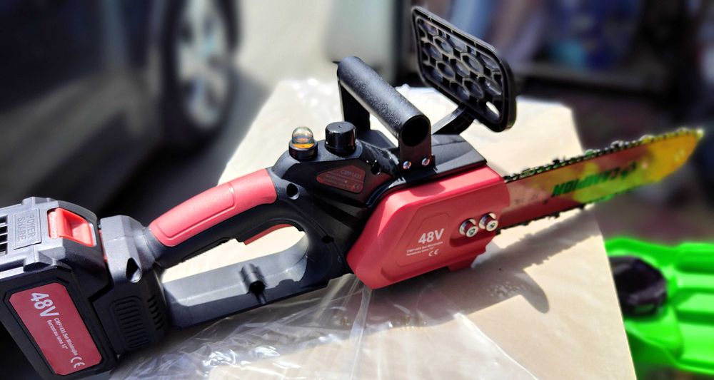 Drujba lama 12" acumulatori*2b 48V+ungere Campion Power,Livrare 25lei!