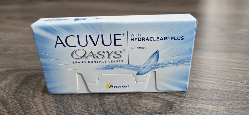 Acuvue Oasys (6 lentile) Noi pt miopie -3.00