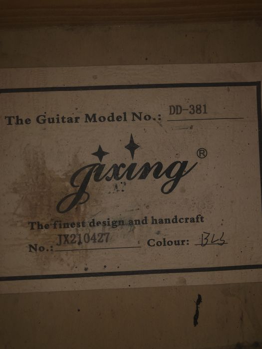 Gixing gitara 38 duyum
