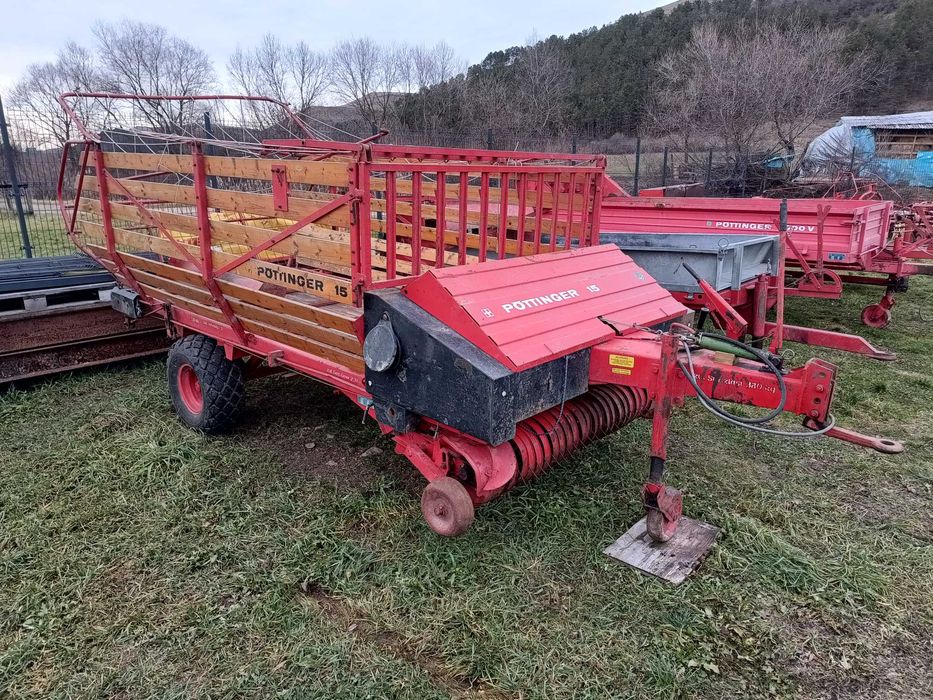 Grebla, remorca de strans fan, Pottinger 15