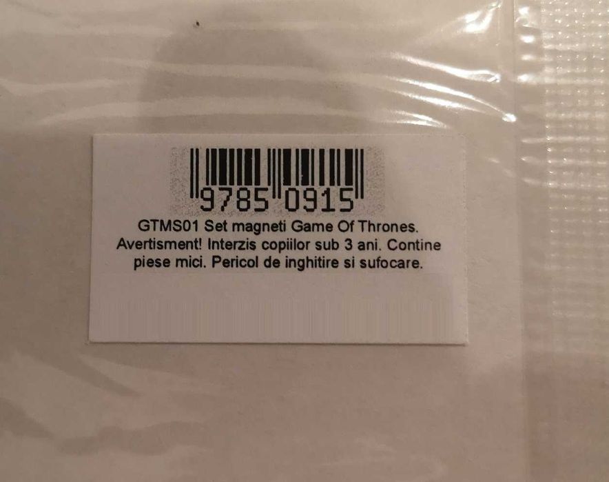set magneti Game of Thrones - sigilat