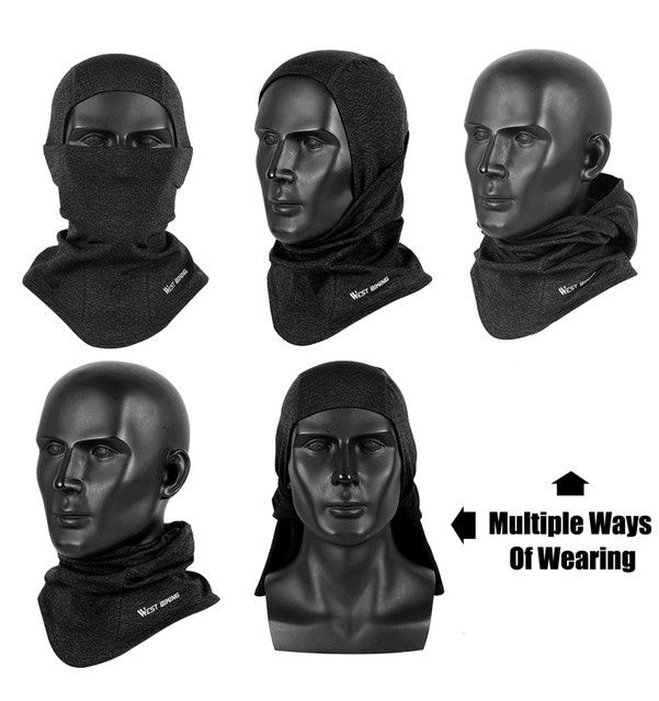 Cagula mască protectie antivant neopren ski bicicleta moto unisex