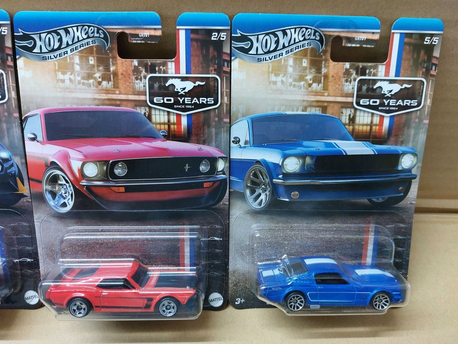 Колички Hot Wheels FORD MUSTANG / Хот Уилс - 7 модела / 021