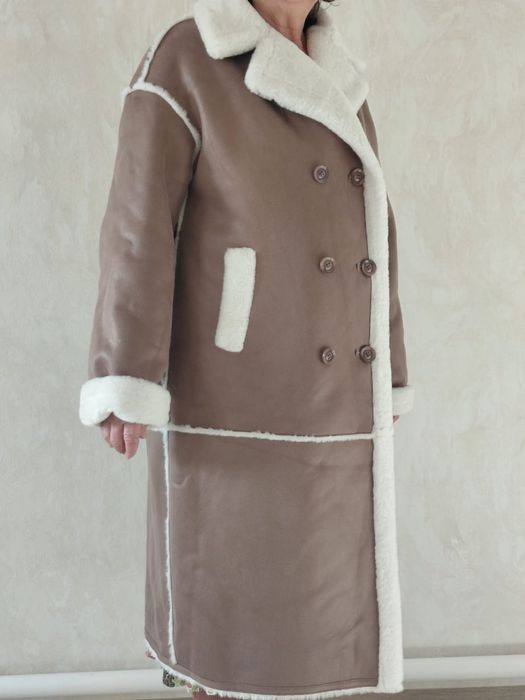 Дубленка женская размер 54