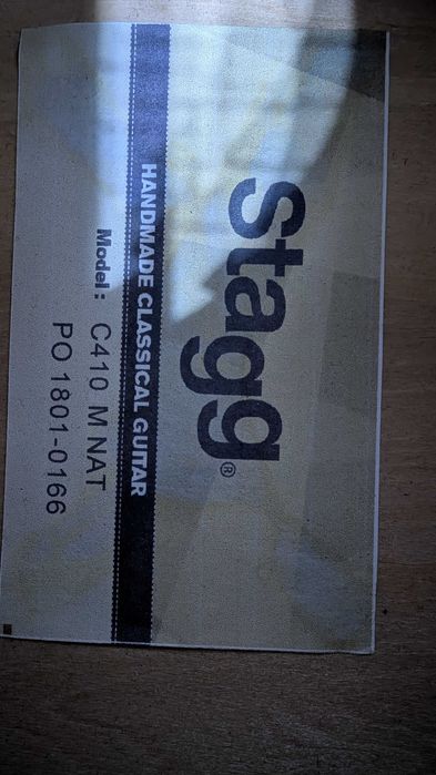 Гитара stagg c410 m nat