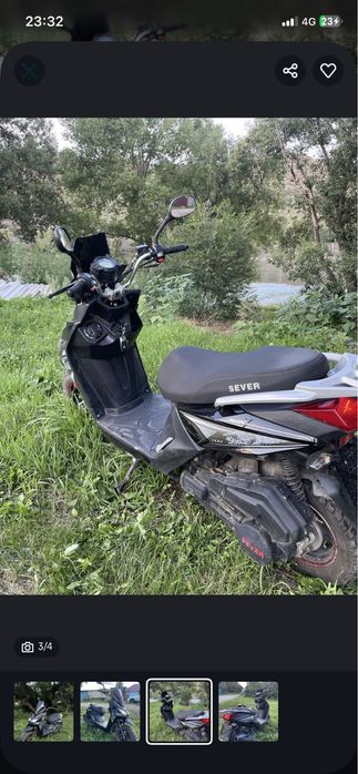 Скутер 170 кубов Самурай продам