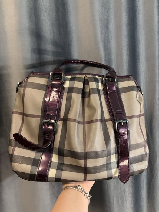 Сумка Burberry в клетку