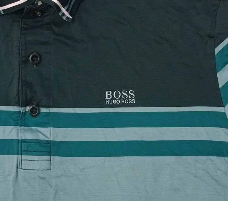 Hugo Boss Paule Polo Shirt оригинална тениска L Бос памучна поло фланелка
