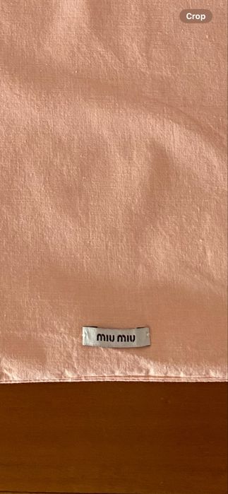 Saculet si punga Miu Miu