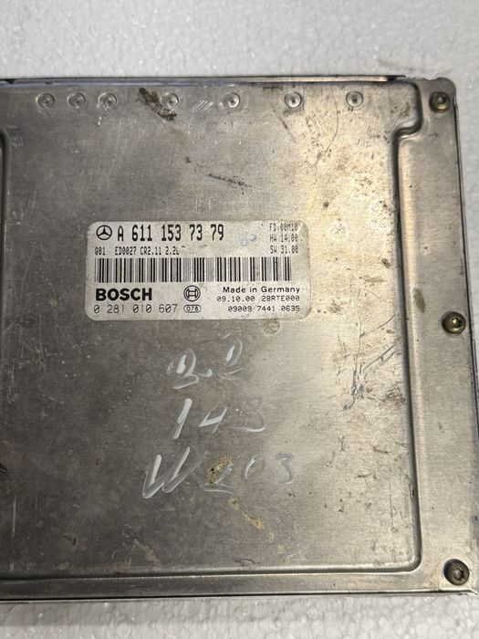 Компютър  ECU за мерцедес Ц класа 2,2цди w203/ECU mercedes C-class 2,2cdi