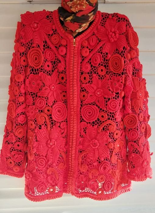 Кардиган женский. ЭКСКЛЮЗИВ. Ручная работа