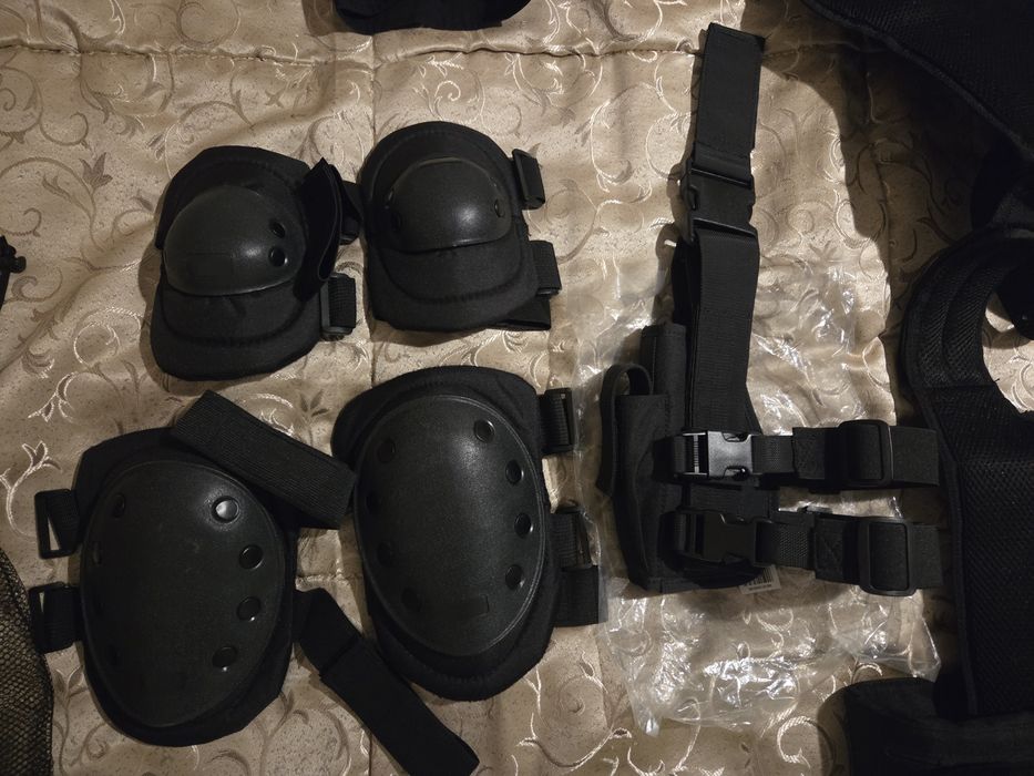 Echipament airsoft negru
