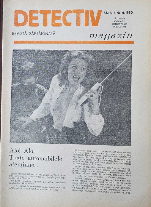 Lot Colectie Reviste "Detectiv Magazin" – Numerele 1-19 Complete (Anii '90)