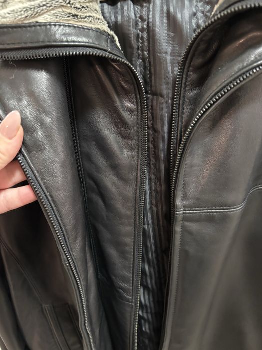 Кожено мъжко яке