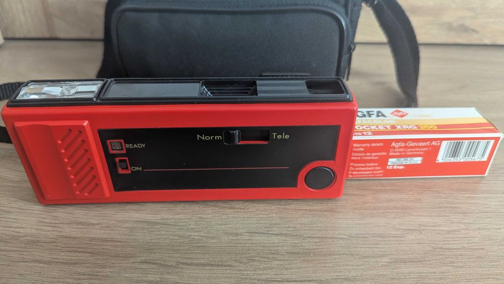 Немски джобен лентов фотоапарат Agfa Agfamatic 3008 pocket sensor