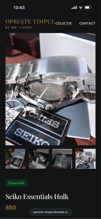 Seiko Essentials Hulk