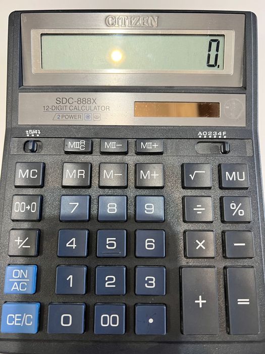 Калькулятор CITIZEN