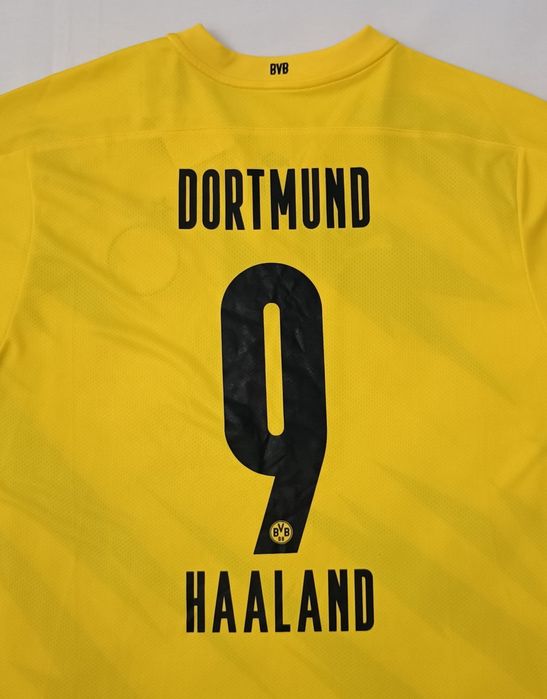 Puma Borussia Dortmund #9 Haaland Home Jersey оригинална тениска 2XL