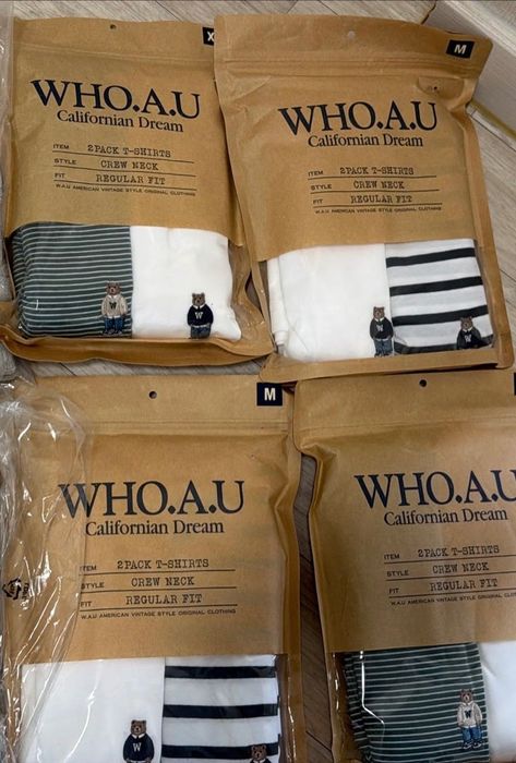 Парные футболки WHO.A.U.