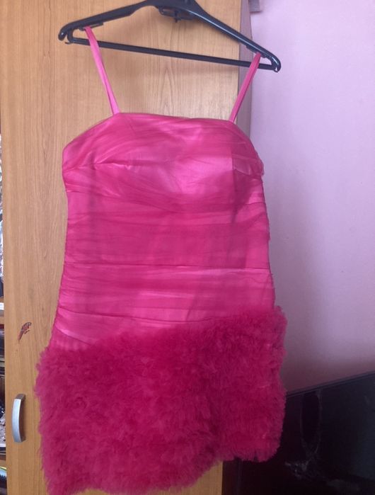 Rochie fucsia mini mărime 36-38