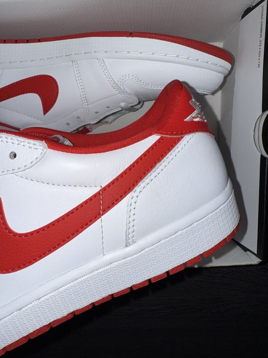 Обувки Air Jordan 1  Retro Low OG "University Red" - размер 48.5