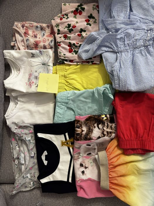 Сет детски дрехи момиче 86 - 140 HM Zara Primark Pepko