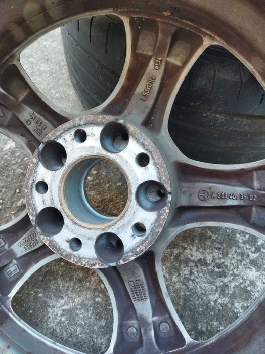 Джанти Mercedes w203 w209 за гуми  245 40 17