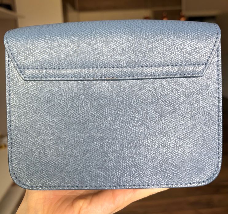 Furla Metropolis Mini Crossbody Blu Denim