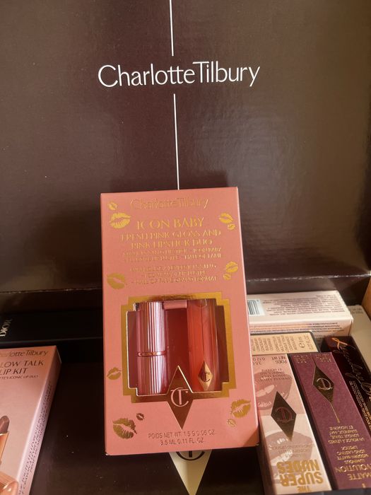Charlotte Tilbury Icon Baby блеск и помада набор оригинал США