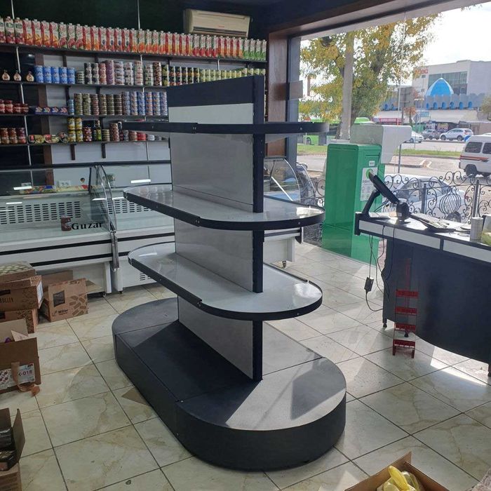 двусторонний круглый стеллаж arera.uz