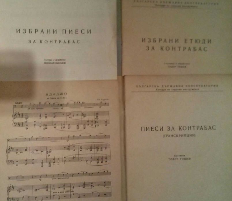 Музикална литература / школи - виола, виолончело, контрабас, мандолина