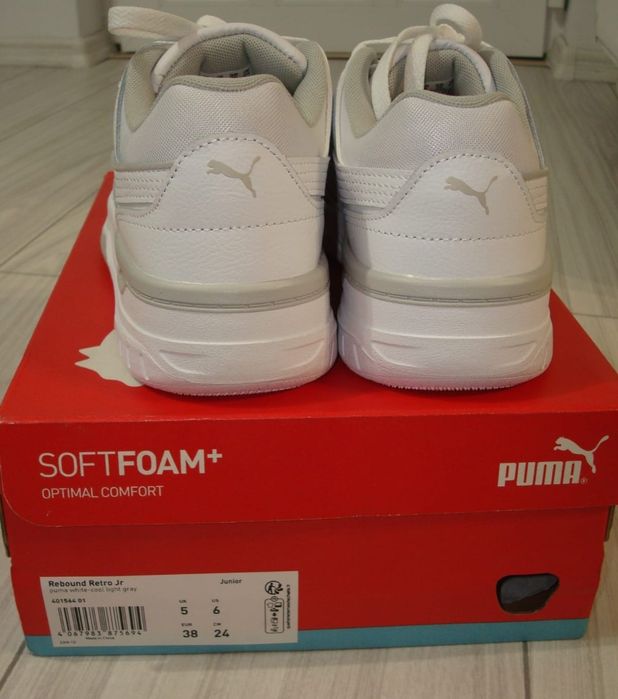 Puma Sneakers Rebound Retro Alb - Noi cu cutie