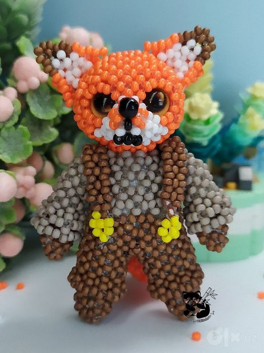 Амигруми из бисера