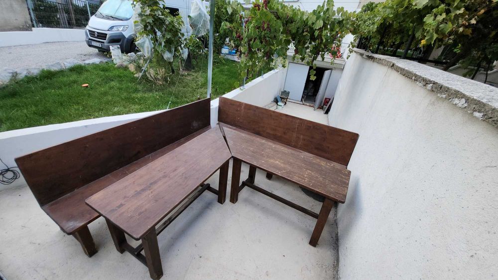 Градинска мебел ъглова