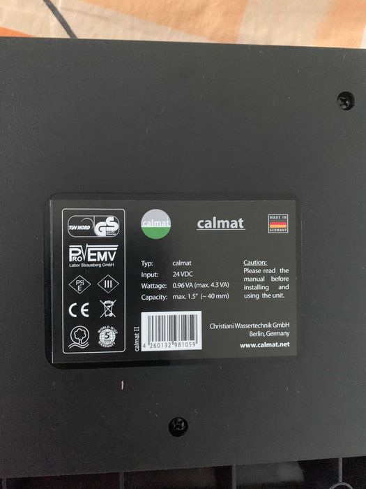 instalatii sanitare Filtru anticalcar si antirugina Calmat 1"-1,5"