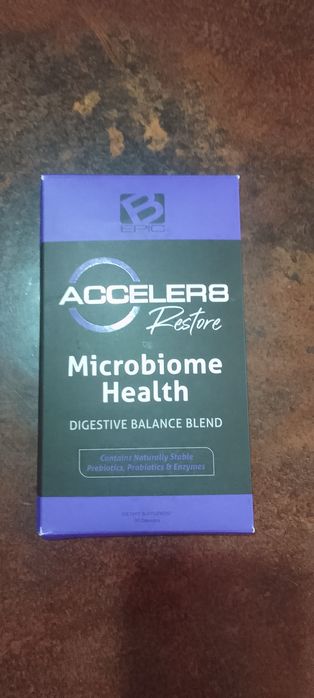 ACCELER8 Restore. Microbiome health.
