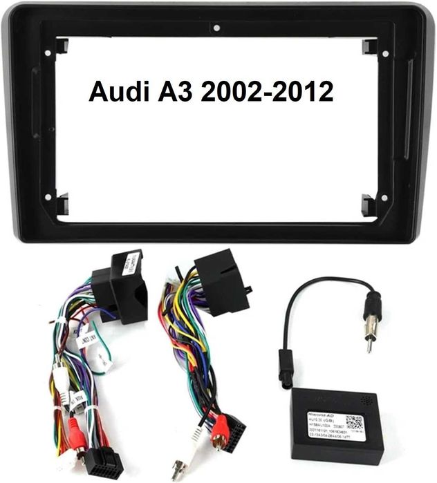 Рамка за мултимедия 9" Audi A3 / A4 2 DIN