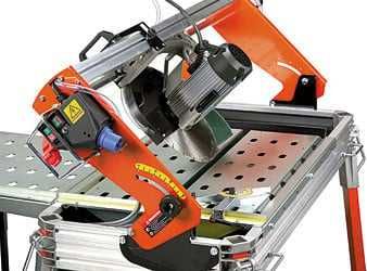 Masina de taiat placi, materiale de constructii - 200cm, 2.2kW, PRIME 200S, kit laser si roti - Battipav-92001