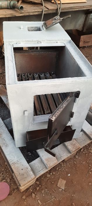 Котёл отопления на пол плиты.