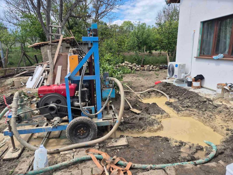 Изкопаване на кладенци и сондажи за вода
