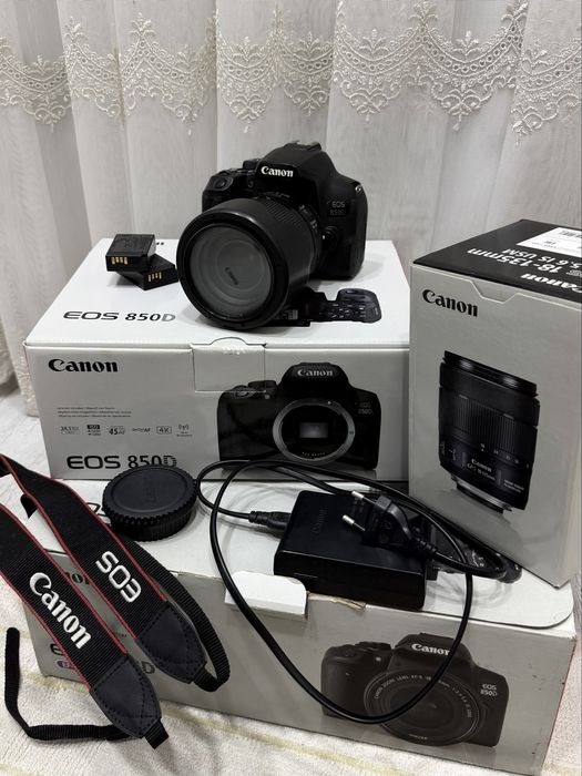 Фотоаппарат canon 850d