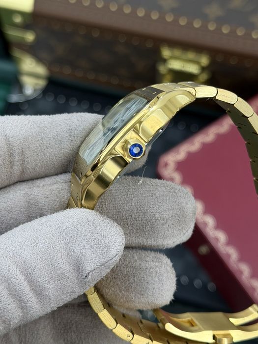 Cartier Santos Skeleton Gold 18k