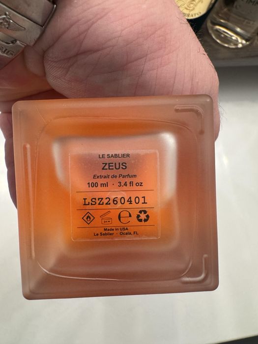 parfum le sablier zeus