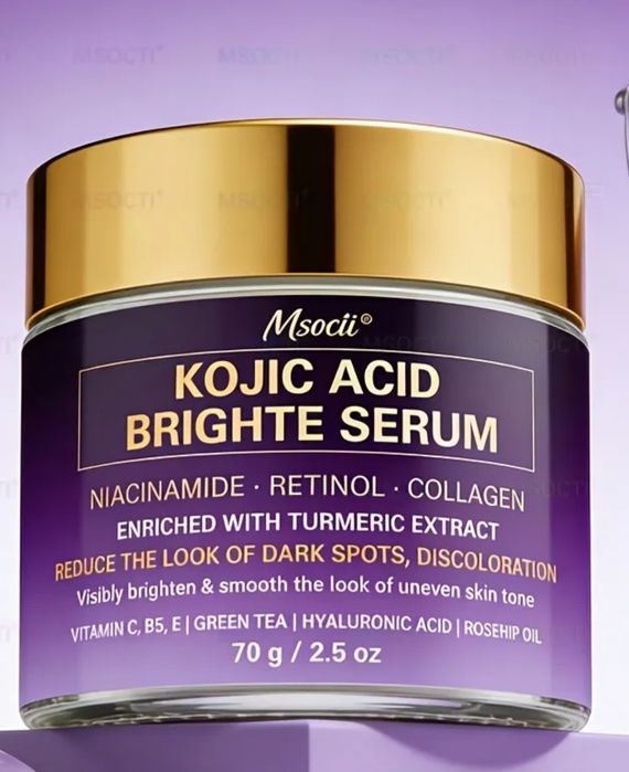 Crema iluminatoare cu Acid Kojik,Hidratare profunda..