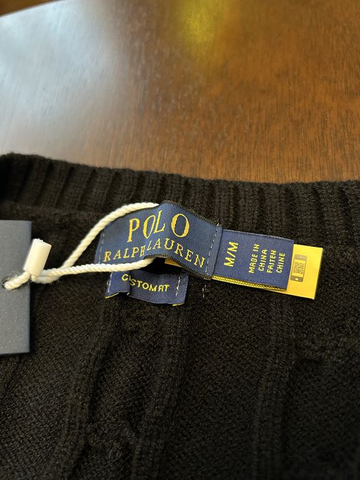 Pulover tricotat Polo Ralph Lauren M custom fit