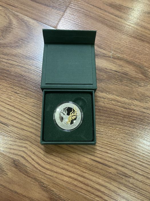 Монета из мельхиора «Bugy”